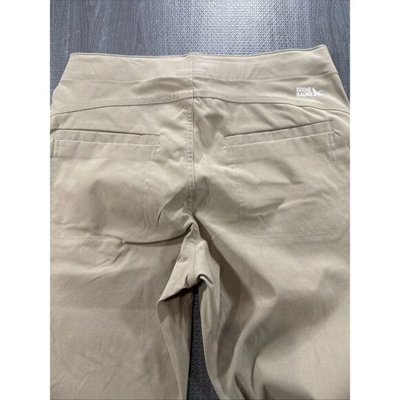 Eddie Bauer Women’s Horizon, Tan Straight Ankle Pants, Size 8 NWOT - Picture 5 of 5